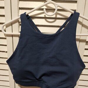 Lululemon Energy Bra High Neck Blue size 10